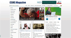 Desktop Screenshot of csmsmagazine.org